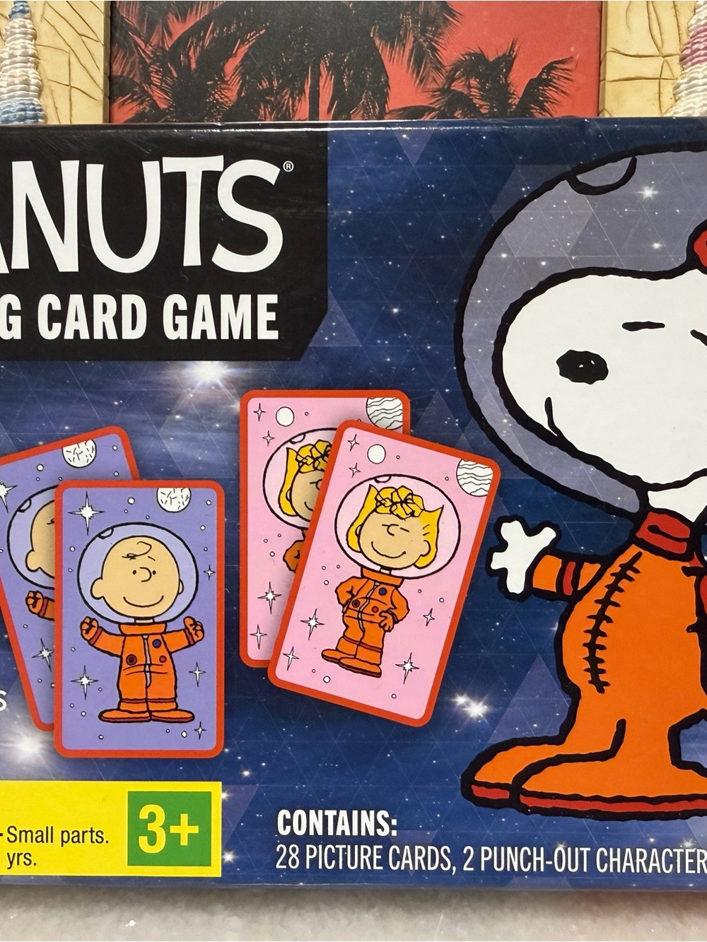 Peanuts Space Card Game - Pink & Purple Art Cards